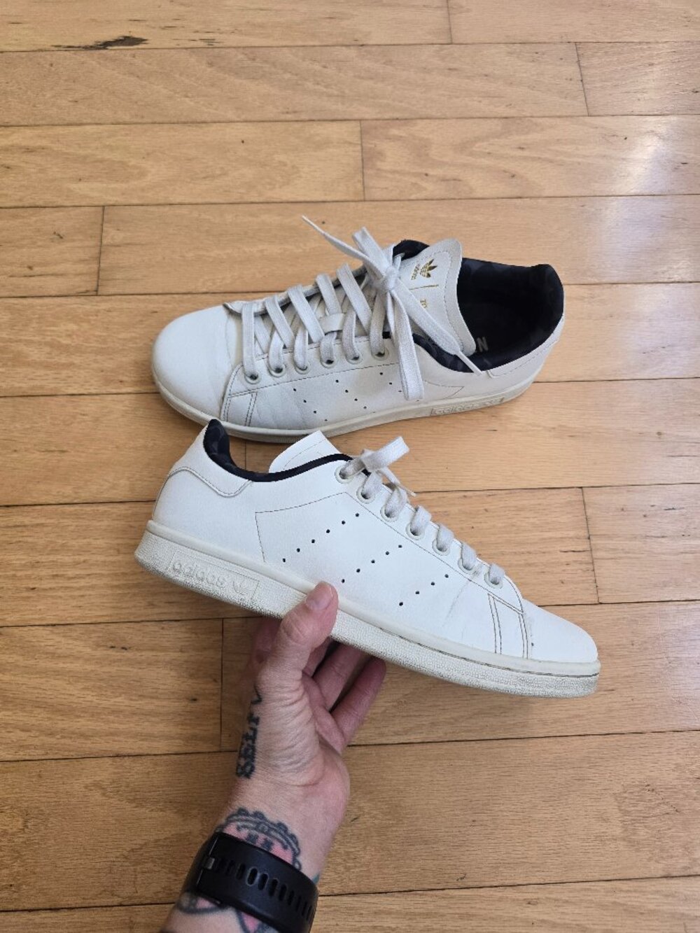 adidas x marimekko | Stan Smith white leather sporty sneakers | WMS 7.5